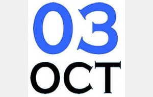 3 OCTOBRE - TABLEAU DES MATCHES
