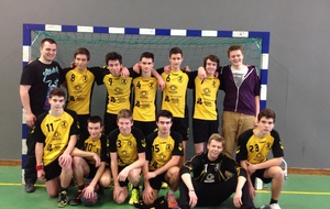 Les -17 garçons Champion de Bretagne Honneur