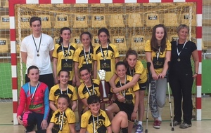 Les -14 Filles Championnes de Bretagne