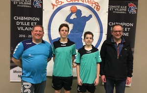 Deux nouveaux jeunes arbitres