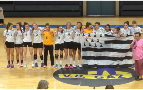 Charlotte championne de France avec l'équipe Ligue de Bretagne