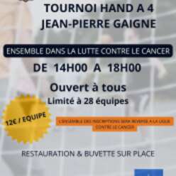 Samedi 8 juin - Tournoi Jean-Pierre Gaigne